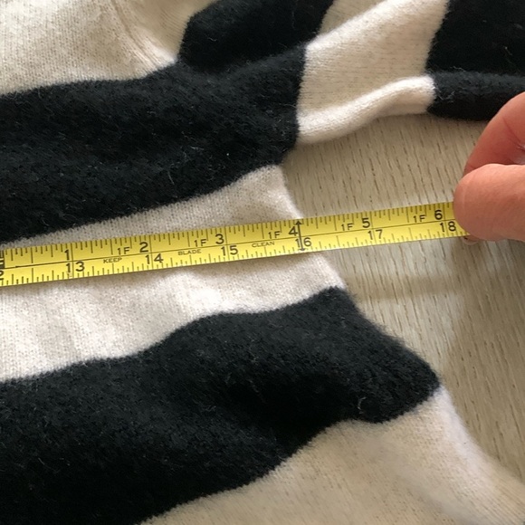 Autumn Cashmere two tones‎ Striped Cashmere Sweater dress size S midi - Picture 10 of 10